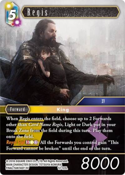 Regis 12-122L Opus XII Final Fantasy card