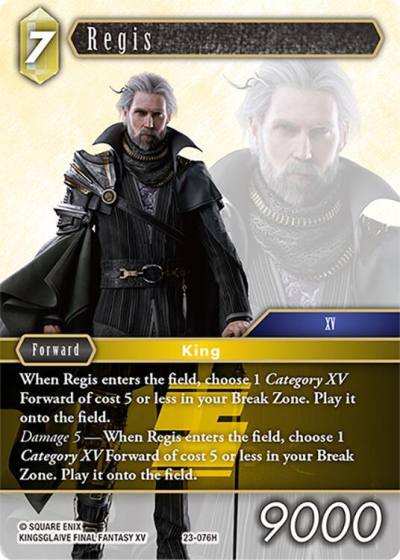 Regis 23-076H Hidden Trials Final Fantasy card
