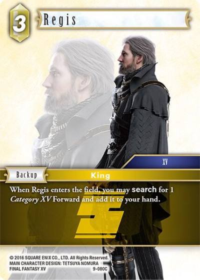 Regis 9-080C Opus IX Final Fantasy card