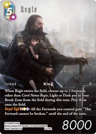 Regis Full Art 12-122L Journey of discovery Final Fantasy card