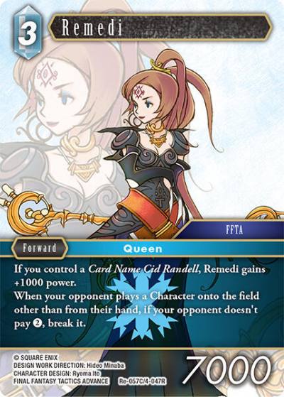 Remedi Re-057C/4-047R Legacy Collection Final Fantasy card