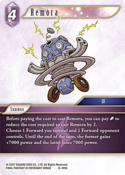 Remora 15-105C Crystal Dominion Final Fantasy card