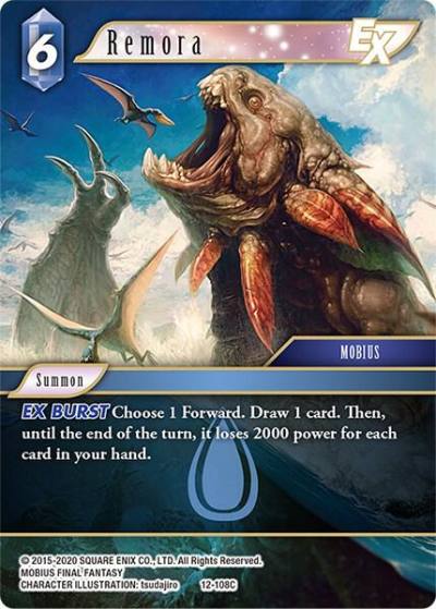 Remora EX 12-108C Opus XII Final Fantasy card