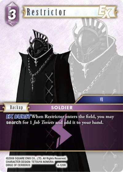 Restrictor EX 4-120R Opus IV Final Fantasy card