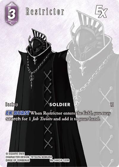 Restrictor EX Full Art Re-144C/4-120R Legacy Collection Final Fantasy card