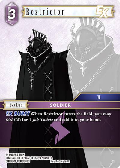 Restrictor EX Re-144C/4-120R Legacy Collection Final Fantasy card