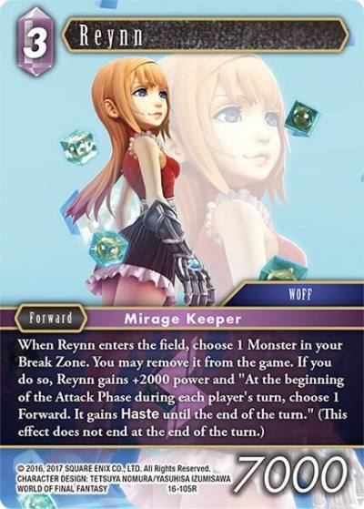 Reynn 16-105R Emissaries of Light Final Fantasy card