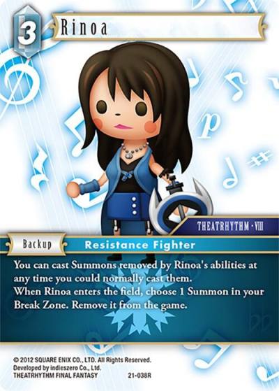 Rinoa 21-038R Beyond Destiny Final Fantasy card