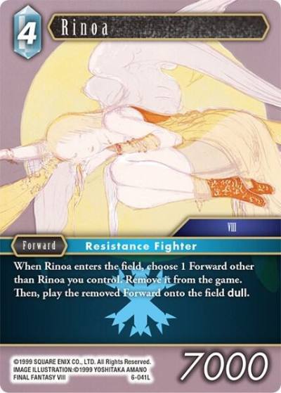 Rinoa 6-041L Opus VI Final Fantasy card
