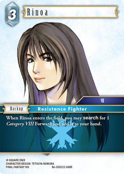 Rinoa Rare Re-055C/2-048R Legacy Collection Final Fantasy card
