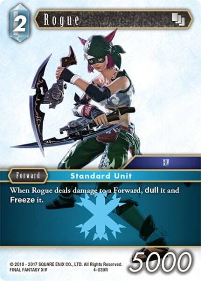 Rogue 4-039R Opus IV Final Fantasy card
