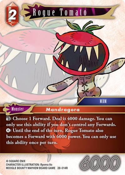 Rogue Tomato 28-014R Dreamlike Oceans Final Fantasy card