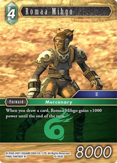 Romaa Mihgo 15-063C Crystal Dominion Final Fantasy card