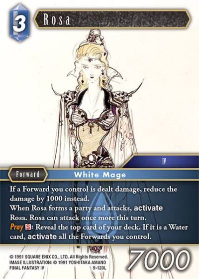 Rosa 9-120L Opus IX Final Fantasy card