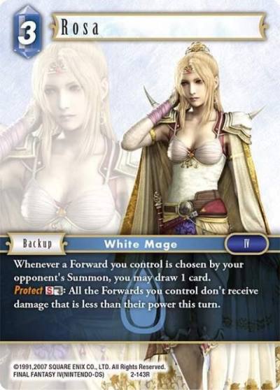 Rosa Rare 2-143R Opus II Final Fantasy card