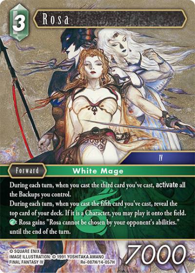 Rosa Re-087H/14-057H Legacy Collection Final Fantasy card