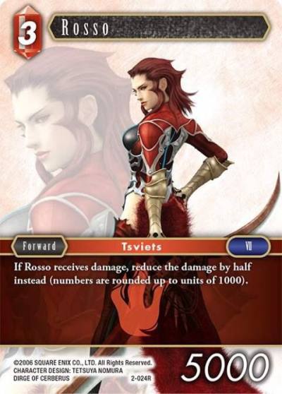 Rosso 2-024R Opus II Final Fantasy card