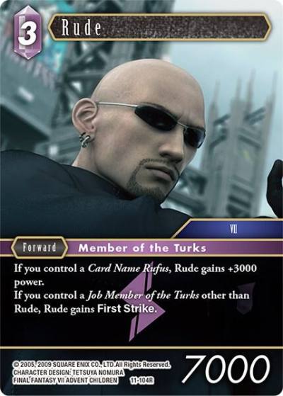 Rude 11-104R Opus XI Final Fantasy card