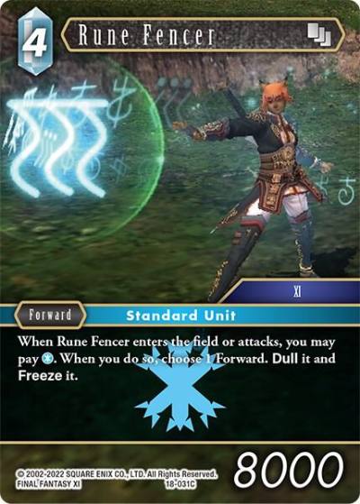 Rune Fencer 18-031C Resurgence of Power Final Fantasy card
