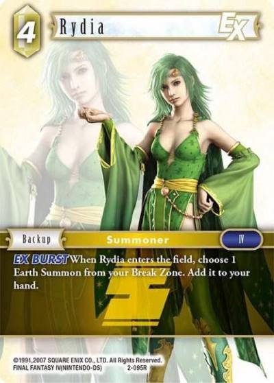 Rydia EX 2-095R Opus II Final Fantasy card