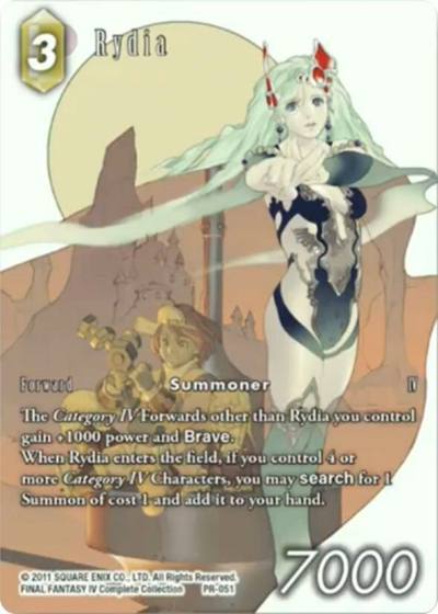 Rydia Full Art PR-051 FF: Promo Cards Final Fantasy card