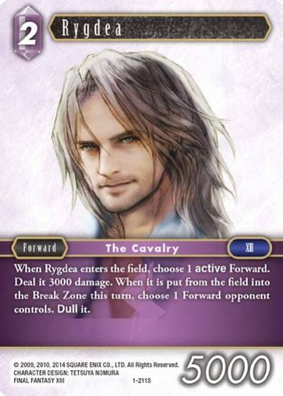 Rygdea 1-211S Opus I Final Fantasy card