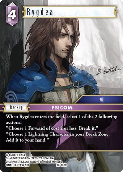 Rygdea 22-088C Hidden Hope Final Fantasy card
