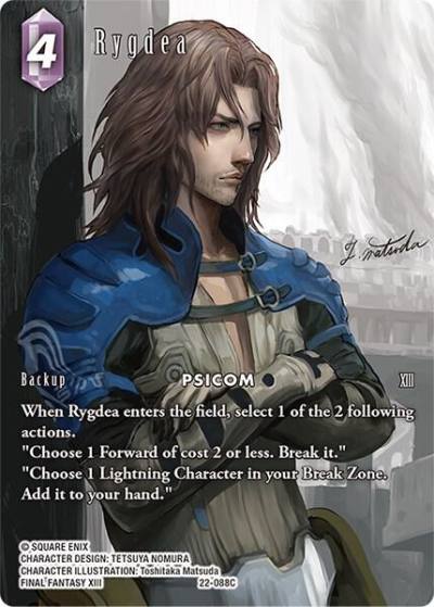 Rygdea Full Art 22-088C Hidden Hope Final Fantasy card