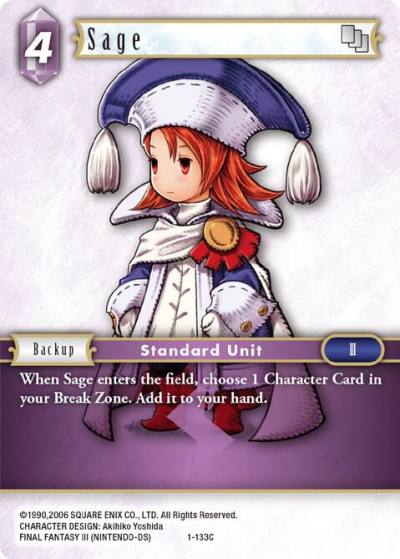 Sage Refia 1-133C Opus I Final Fantasy card