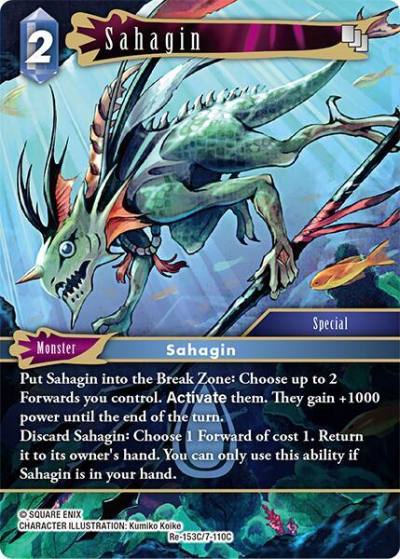 Sahagin Re-153C/7-110C Legacy Collection Final Fantasy card