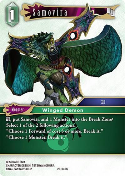 Samovira 23-045C Hidden Trials Final Fantasy card