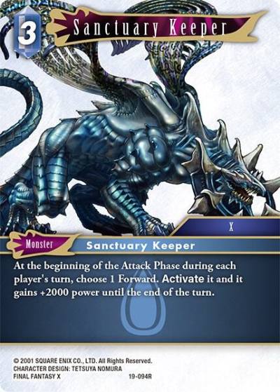 Sanctuary Keeper 19-094R From Nightmares Final Fantasy card