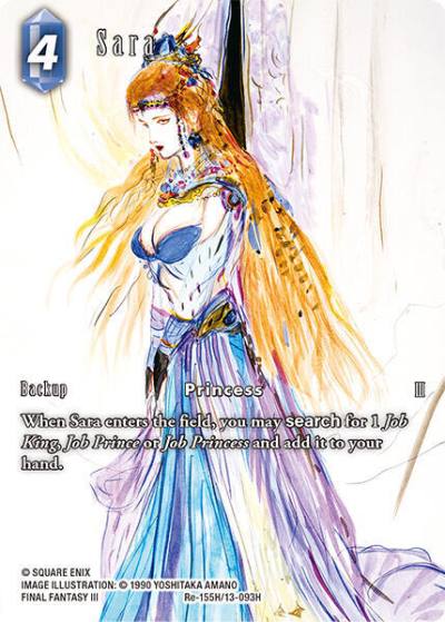 Sara Full Art Re-155H/13-093H Legacy Collection Final Fantasy card