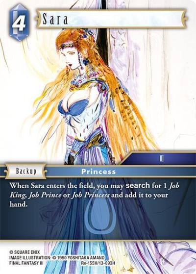 Sara Re-155H/13-093H Legacy Collection Final Fantasy card