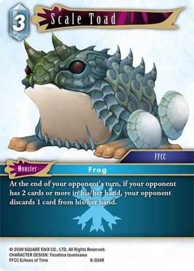 Scale Toad 8-034R Opus VIII Final Fantasy card