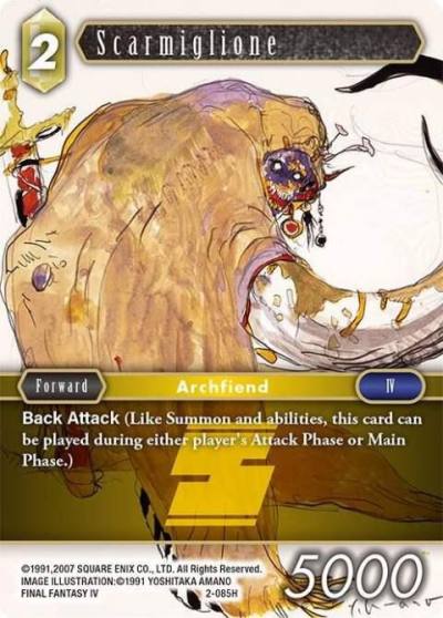 Scarmiglione 2-085H Opus II Final Fantasy card