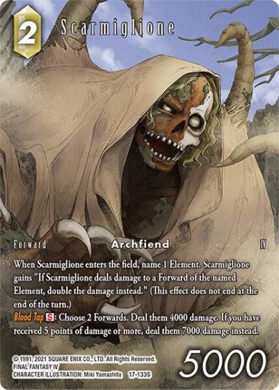 Scarmiglione Full Art 17-133S Rebellion's Call Final Fantasy card