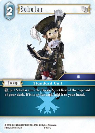 Scholar 8-027C Opus VIII Final Fantasy card