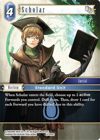 Scholar Special 12-093C Opus XII Final Fantasy card