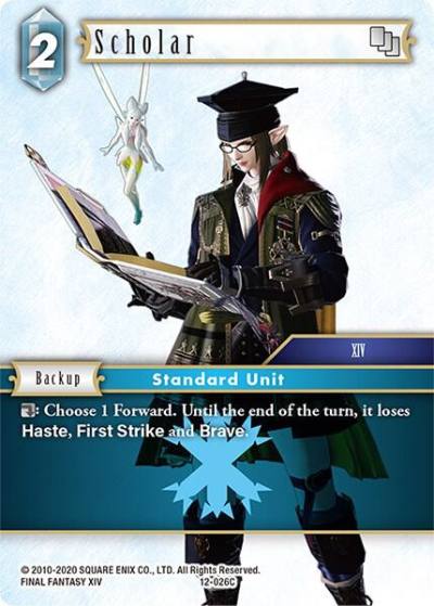 Scholar XIV 12-026C Opus XII Final Fantasy card