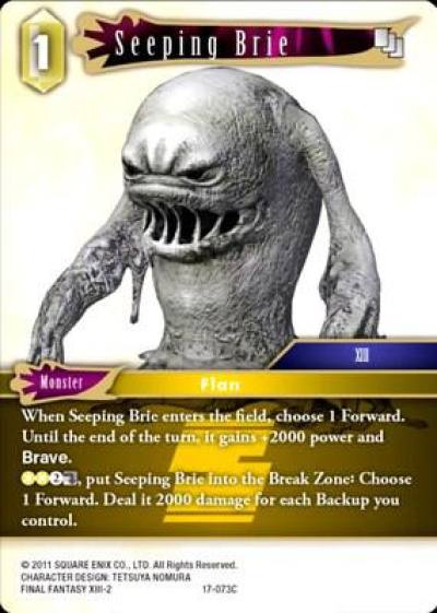 Seeping Brie 17-073C Rebellion's Call Final Fantasy card