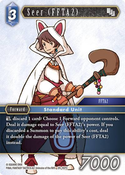 Seer (FFTA2) 29-107C Blissful Eternity Final Fantasy card