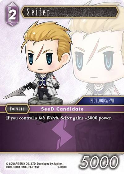 Seifer 9-088C Opus IX Final Fantasy card