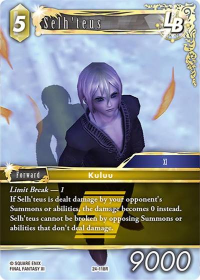 Selhteus LB 24-118R Hidden Legends Final Fantasy card