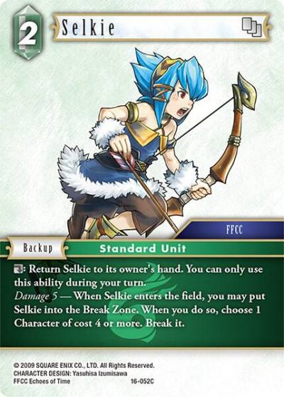 Selkie 16-052C Emissaries of Light Final Fantasy card