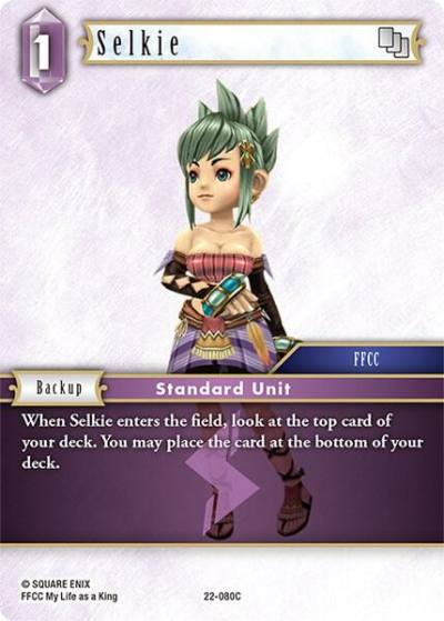 Selkie 22-080C Hidden Hope Final Fantasy card