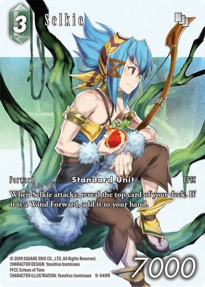 Selkie Full Art 9-049R Opus IX Final Fantasy card