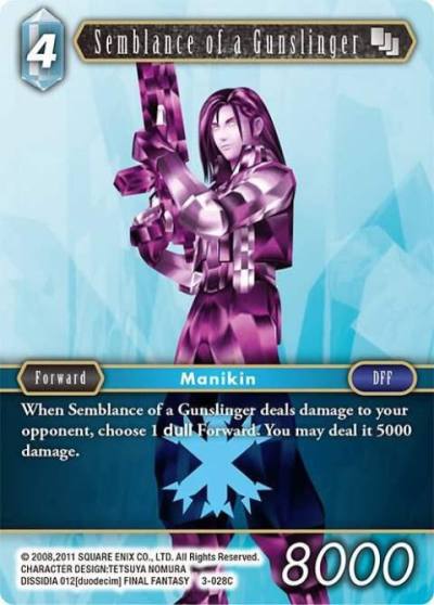 Semblance of a Gunslinger 3-028C Opus III Final Fantasy card