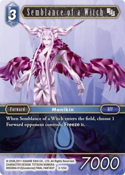 Semblance of a Witch 2-125C Opus II Final Fantasy card