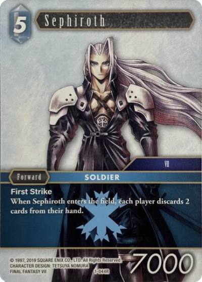 Sephiroth 1-044R Deck Exclusive Cards Final Fantasy card